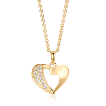 Sølvforgyldt halskæde, von Støvring Design