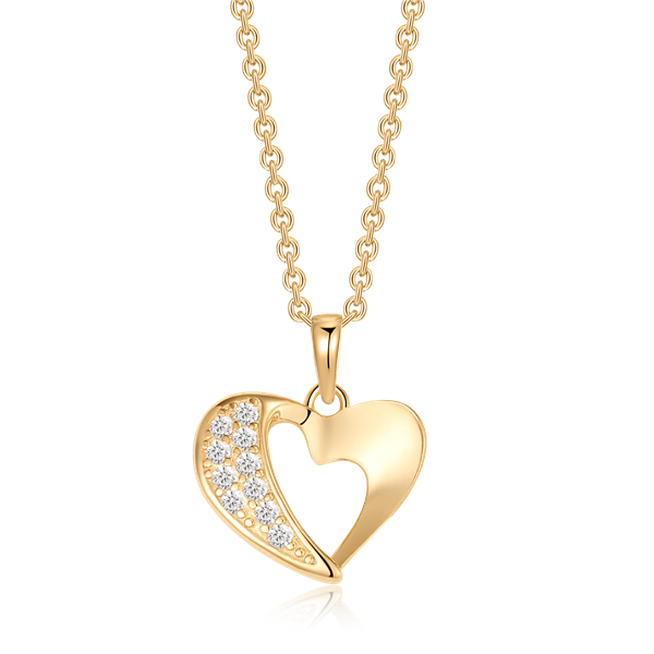 Sølvforgyldt halskæde, von Støvring Design