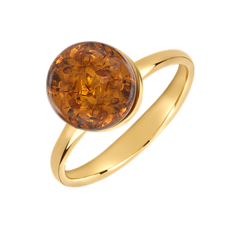 Sølvforgyldt ring, von Støvring Design