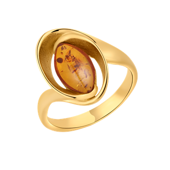 Sølvforgyldt ring, von Støvring Design
