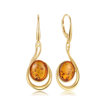 Sølvforgyldt ørehænger, von Støvring Design