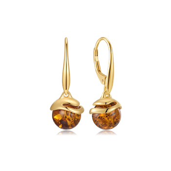 Sølvforgyldt ørehænger, von Støvring Design