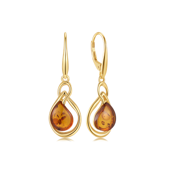 Sølvforgyldt ørehænger, von Støvring Design