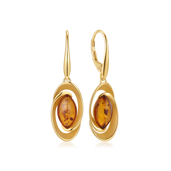 Sølvforgyldt ørehænger, von Støvring Design