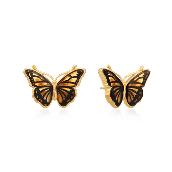 Sølvforgyldt ørehænger, von Støvring Design