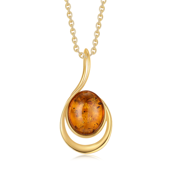 Sølvforgyldt halskæde, von Støvring Design