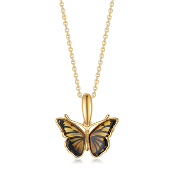 Sølvforgyldt halskæde, von Støvring Design