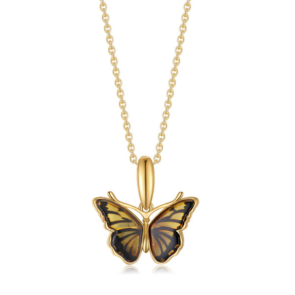 Sølvforgyldt halskæde, von Støvring Design