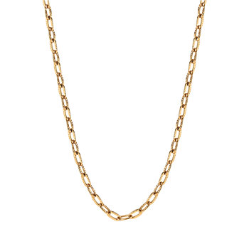 Stål forgyldt collier, von Støvring Design