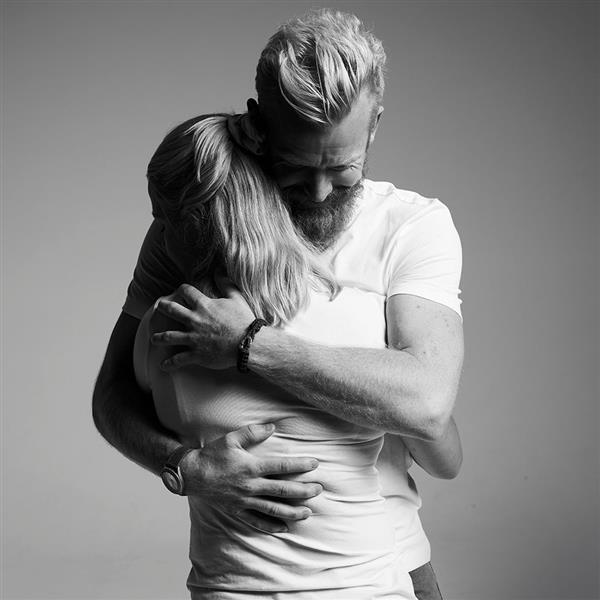 FSTS blåt armbånd m sølv lås 11, von Aagaard