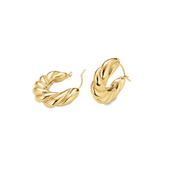 Rosefield Twisted Hoops JETHG-J972, von Rosefield