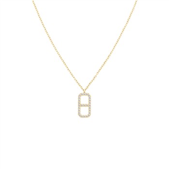 Rosefield Fine Octagon Necklace JNOCG-J1183, von Rosefield