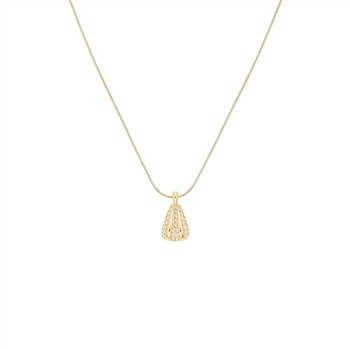 Rosefield Pave Striped Necklace JNPSG-J1231, von Rosefield
