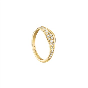 Rosefield Pave Wave Ring JRPW56G-J1267, von Rosefield