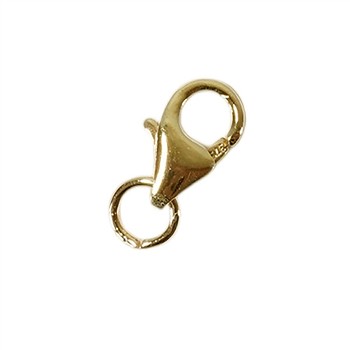 9kt karabainlås 7,1x4mm 9 karat, von San - Links of Joy