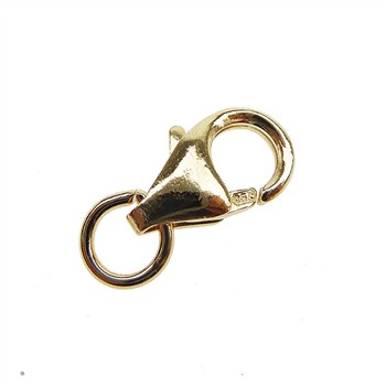 18kt karabinlås 7,1x4mm 18 karat, von San - Links of Joy