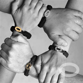 FSTS grønt armbånd m forg lås 08, von Aagaard