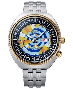 Orient Revival World Map Diver RA-AA0E08Y, von Orient