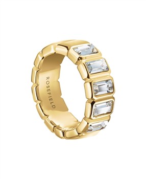 Rosefield Iconic Octagon Ring JRIO54G-J1137, von Rosefield