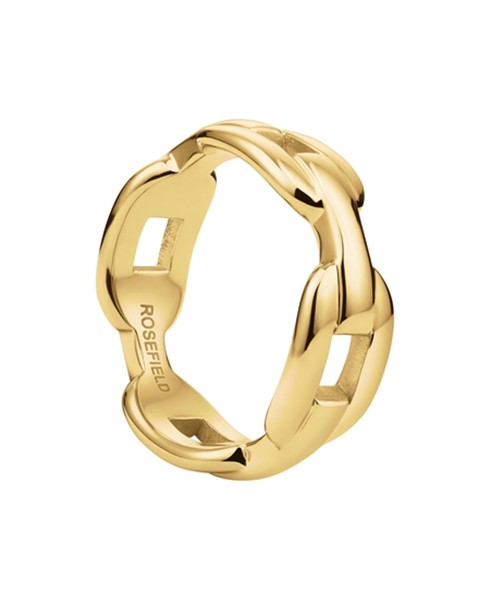 Rosefield Ridged Ring JRRR56G-J765, von Rosefield