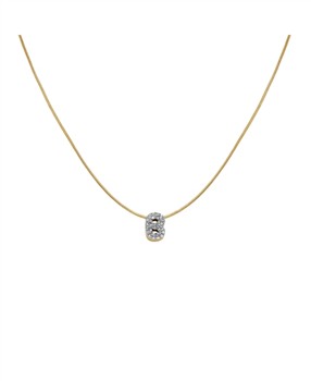 Rosefield Pave Letter B Necklace JNMBG-J1074, von Rosefield