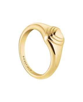 Rosefield Puffy Heart Ring JRPH54G-J990, von Rosefield