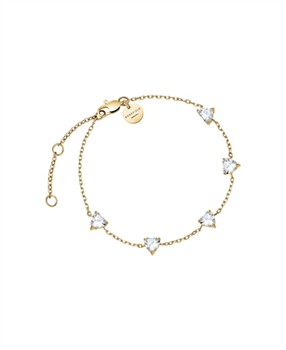 Rosefield Row of Hearts Bracelet JBRHG-J1013, von Rosefield
