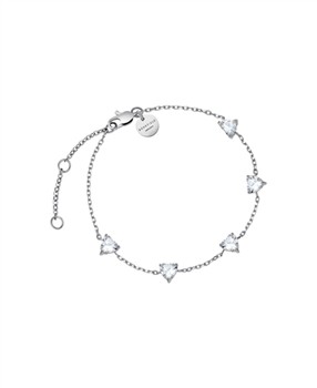 Rosefield Row of Hearts Bracelet JBRHS-J1014, von Rosefield