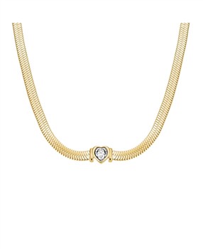 Rosefield Snake Heart Necklace JNSWG-J1002, von Rosefield
