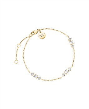 Rosefield Triple Crystal Bracelet JBTCG-J1020, von Rosefield