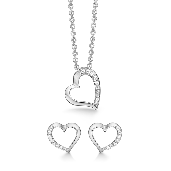 Sølv smykkesæt, von Støvring Design