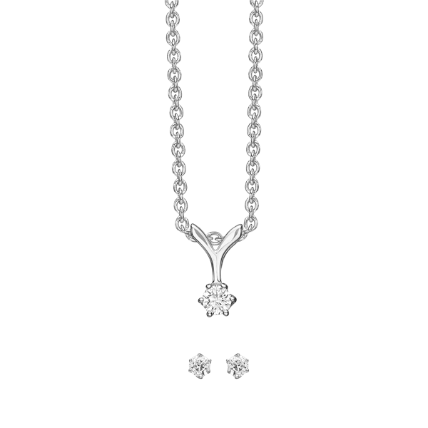 Sølv smykkesæt, von Støvring Design