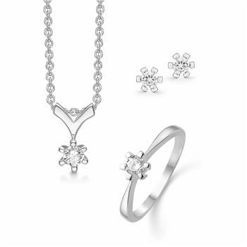 Sølv smykkesæt, von Støvring Design