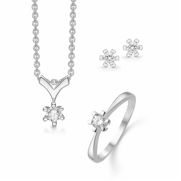 Sølv smykkesæt, von Støvring Design