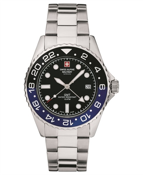 Swiss Alpine Military Master Diver GMT 7052.1132SAM, von Swiss Alpine Military