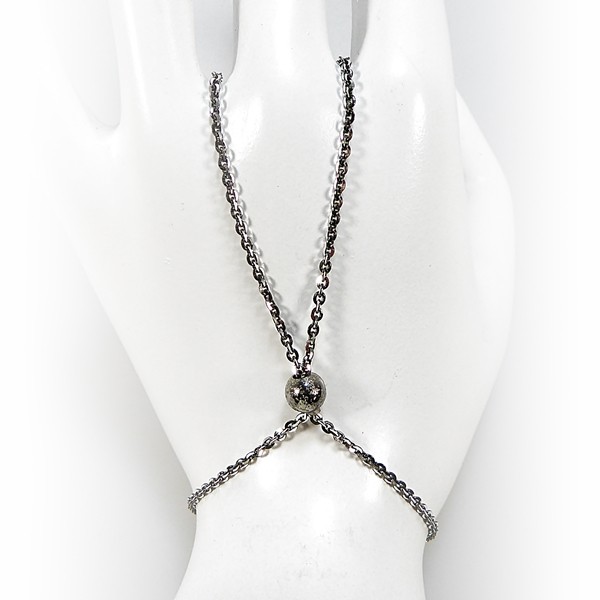 Hand Jewellery Sterlingsølv/925  Black rhodium S, von San - Links of Joy