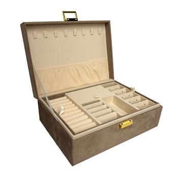 Siersbøl beige jewellery box, von Siersbøl