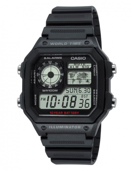 Casio model AE-1200WH-1AVEF kauft es hier auf Ihren Uhren und Scmuck shop