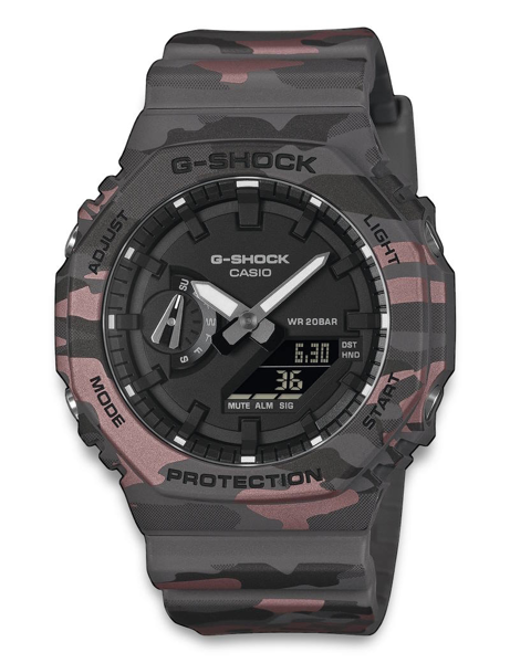 Model GA-2100CM-8AER, autoriseret forhandler Uhren-und-Schmuck.shop - Tysk