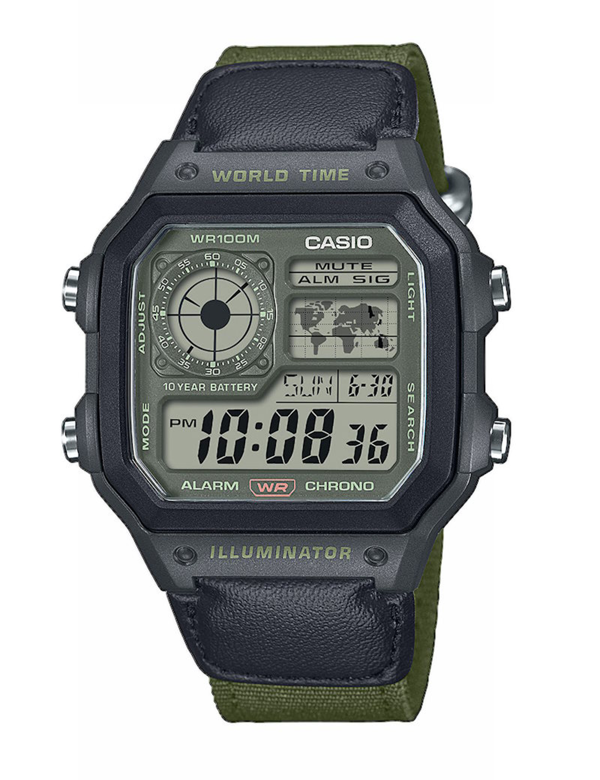 Casio model AE-1200WHUB-3AVEF kauft es hier auf Ihren Uhren und Scmuck shop