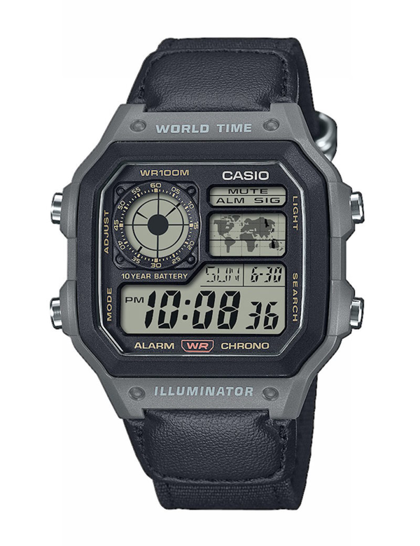 Casio model AE-1200WHUB-8AVEF kauft es hier auf Ihren Uhren und Scmuck shop